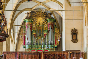 Organ and balcony of St. Margaret Church